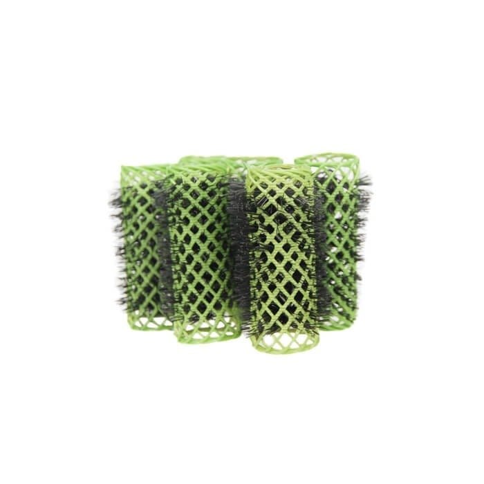 SWISS ROLLERS GREEN 25MM (PK6) - HairBeautyInk