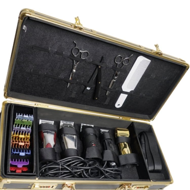 Termax Barber Case Gold - HairBeautyInk