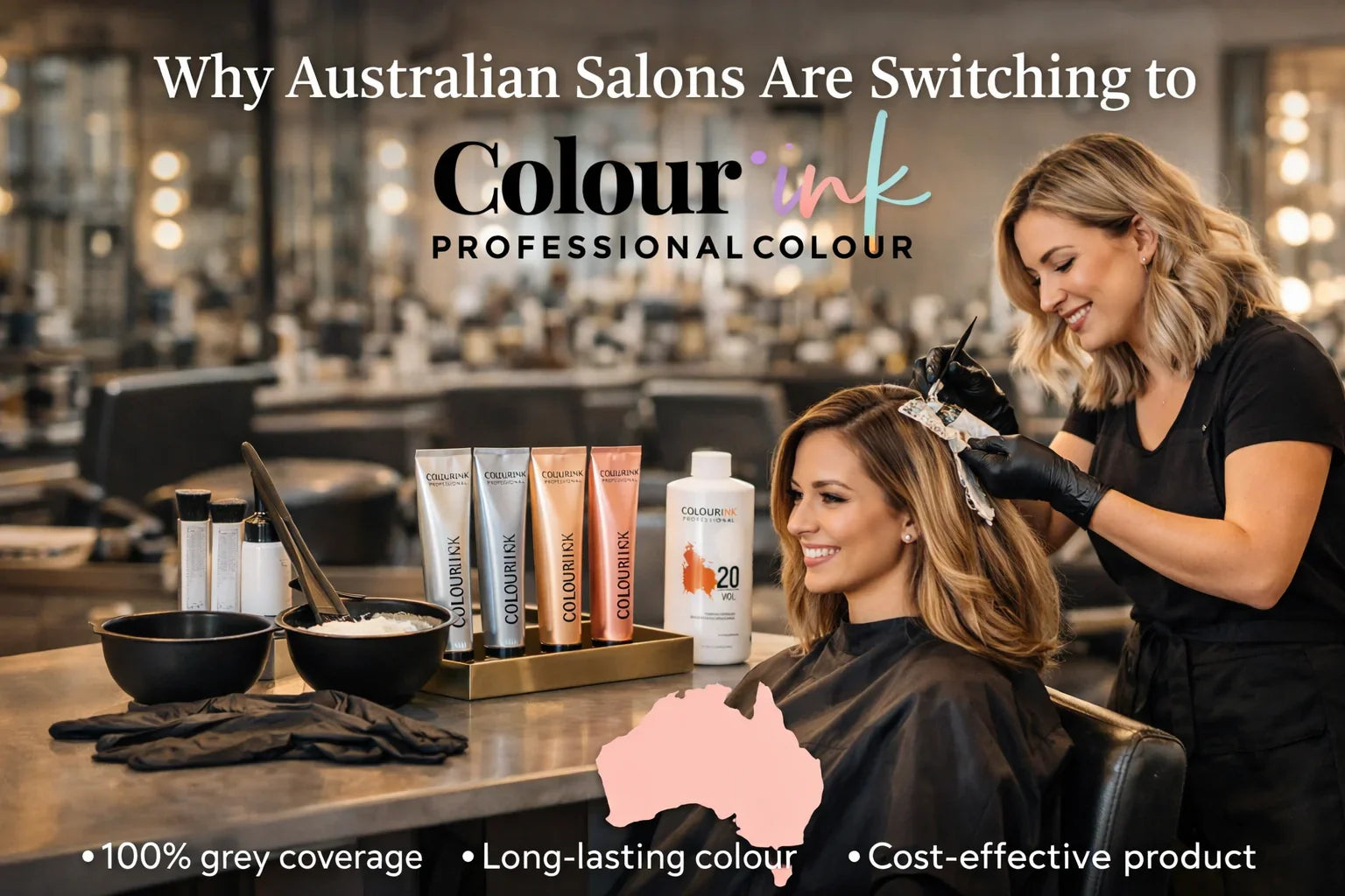 Why Australian Salons Are Switching to Colour Ink Professional Colour