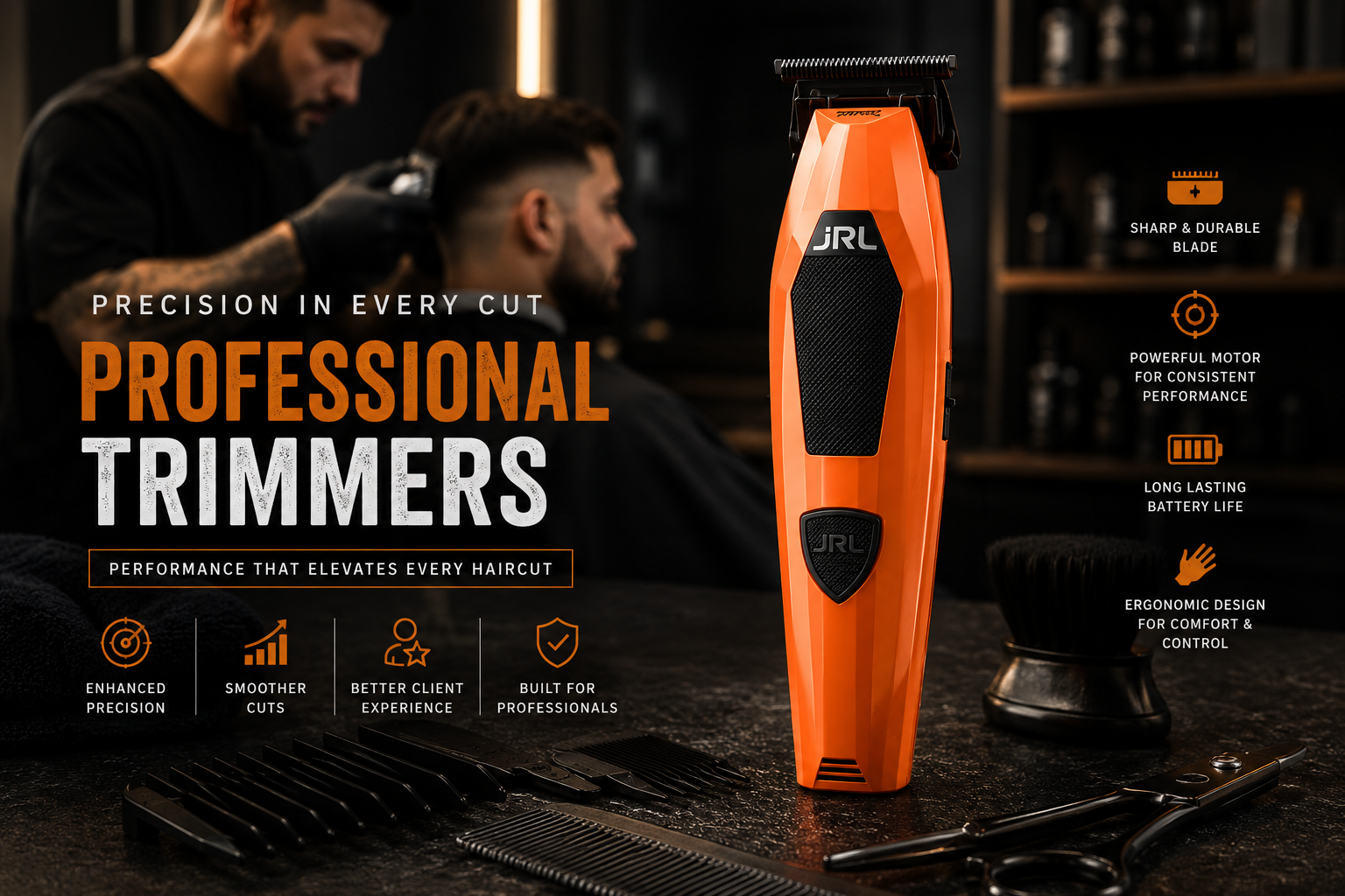 How Professional Trimmers Improve Haircut Precision & Client Experience