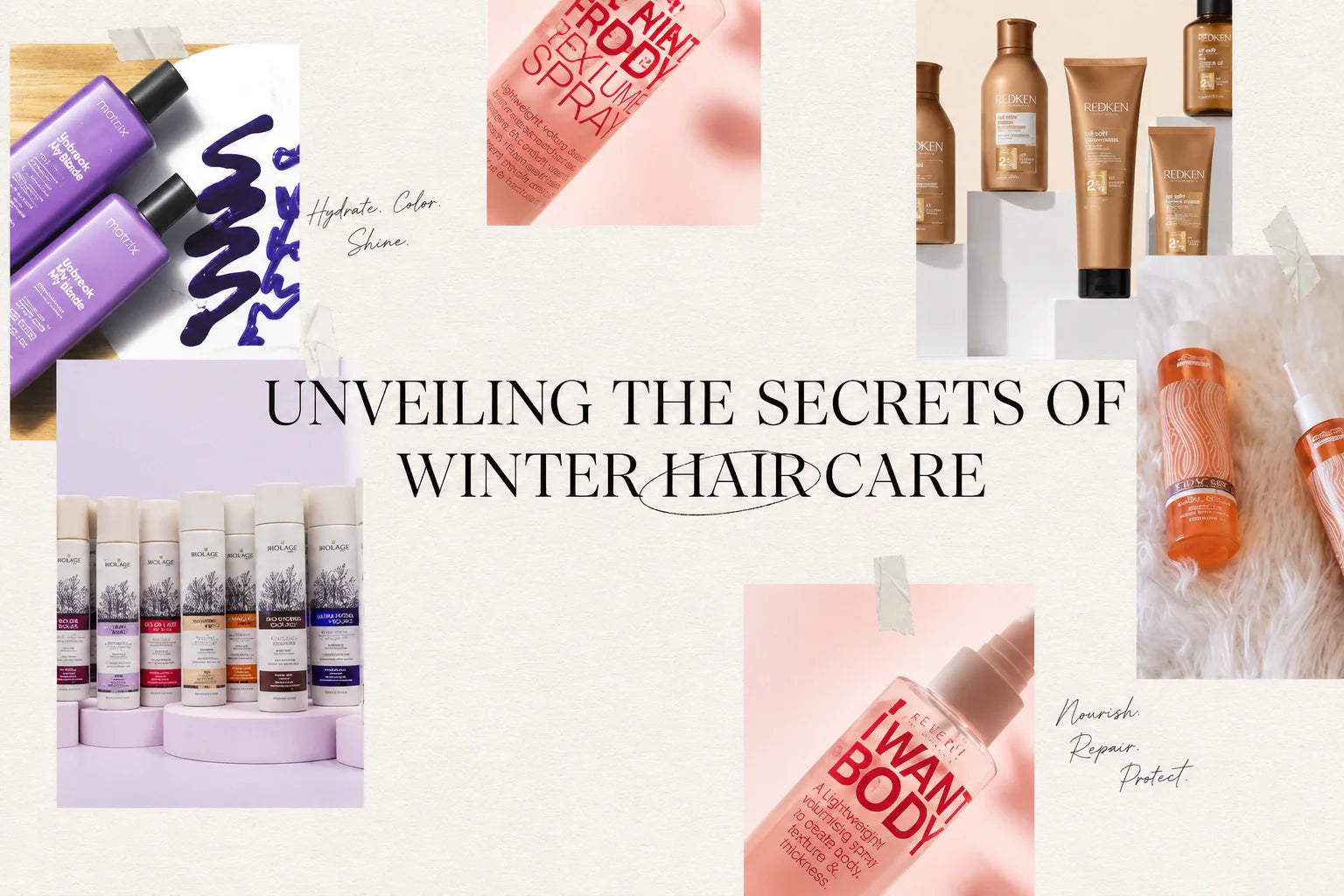Unveiling the Secrets of Winter Hair Care: Natural Look and Redken Lead the Way