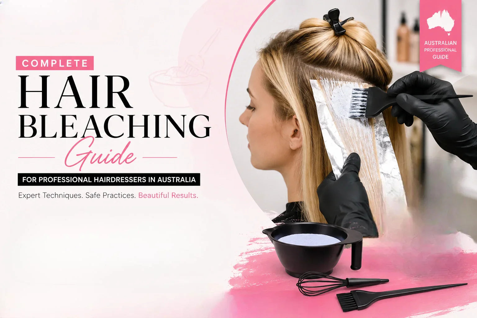 Professional Hair Bleaching Guide for Australian Hairdressers