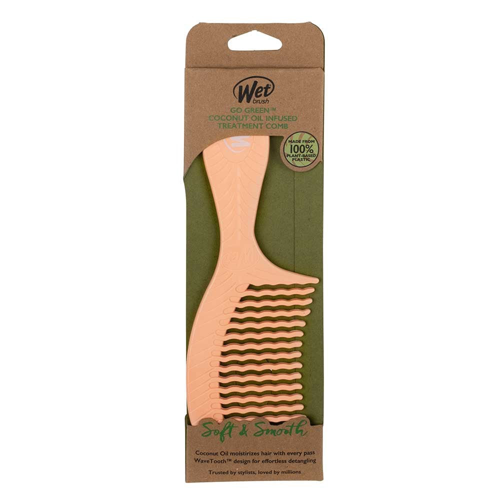Wet Brush Go Green Detangling Comb Orange