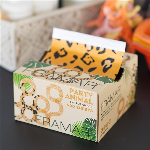 Framar Party Animal Pre cut Foil 500Sheets