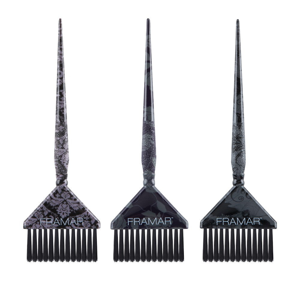 Framar Big Daddy Tint Brush 3 Set "Oh My Goth"