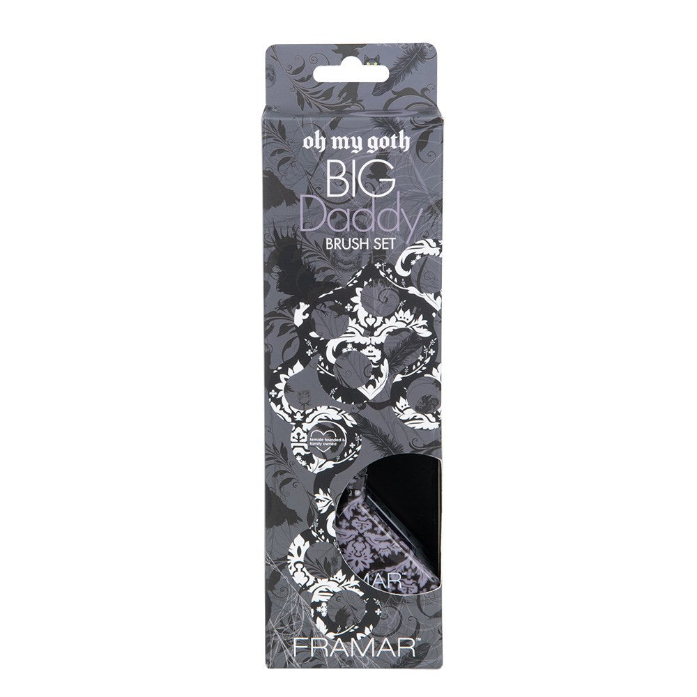 Framar Big Daddy Tint Brush 3 Set "Oh My Goth"