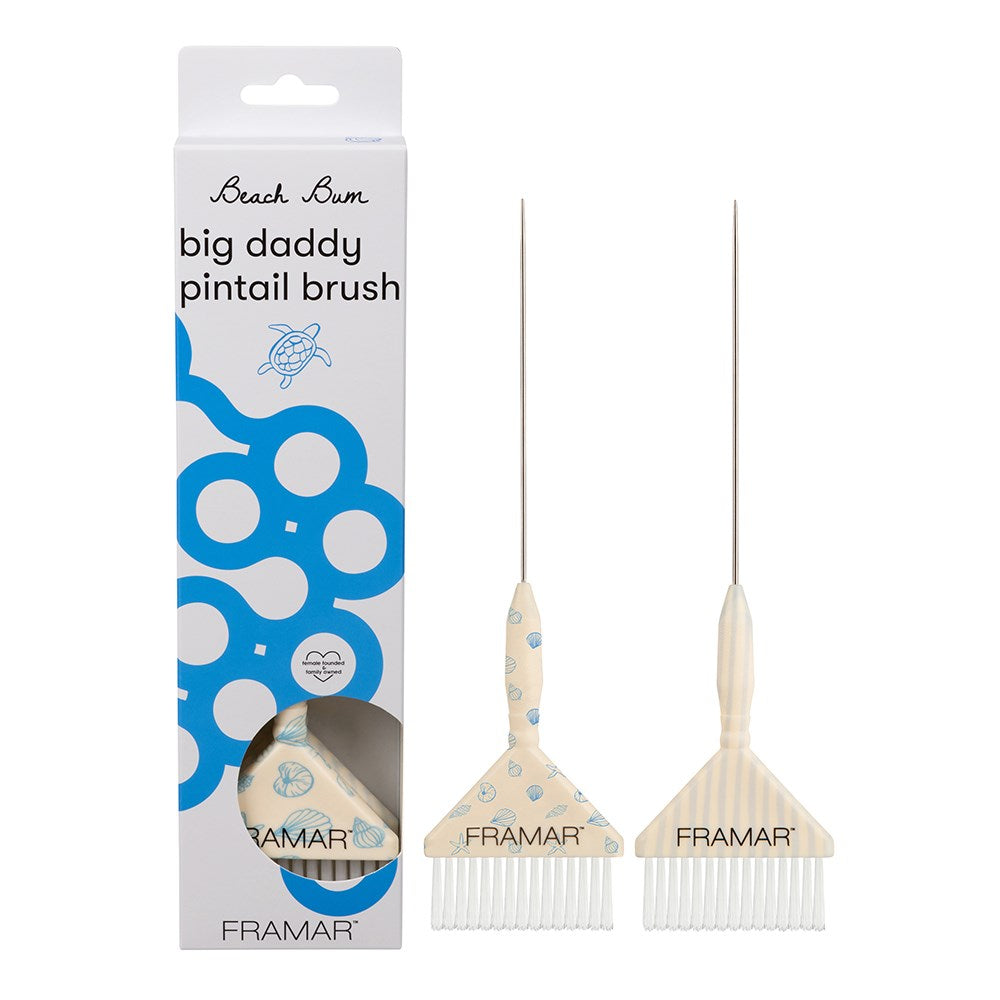 Framar Beach Bum Pintail Brush 2pk
