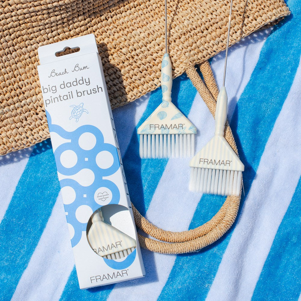 Framar Beach Bum Pintail Brush 2pk