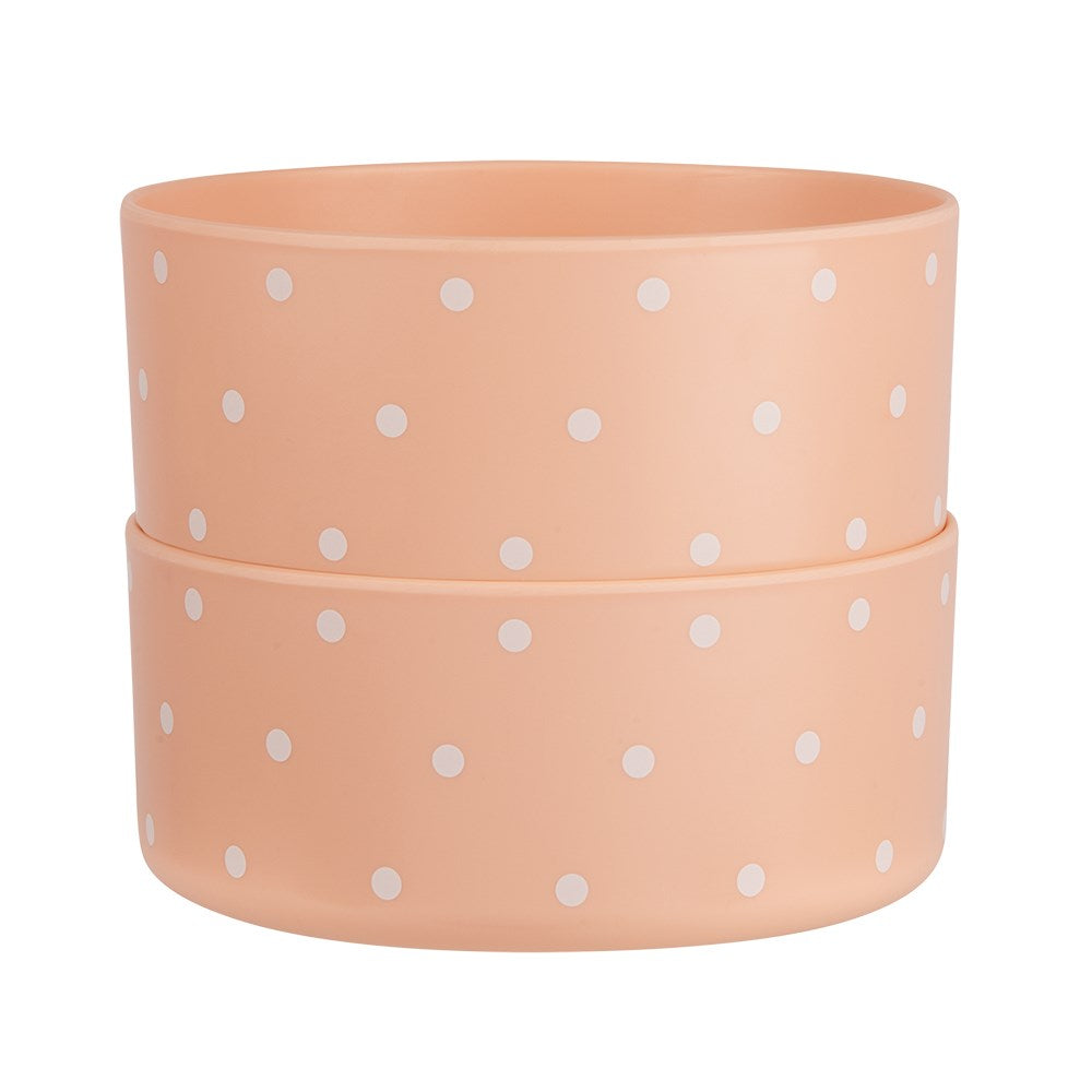 Framar Peach Please Bamboo Bowl Duo