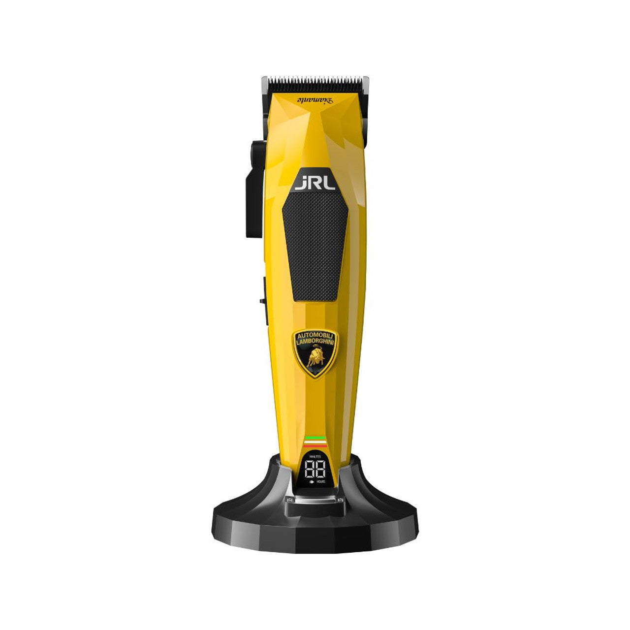 JRL x Lamborghini Diamante Clipper & Trimmer Duo | Yellow + JRL Neck Strips - 5 Pack - BLACK