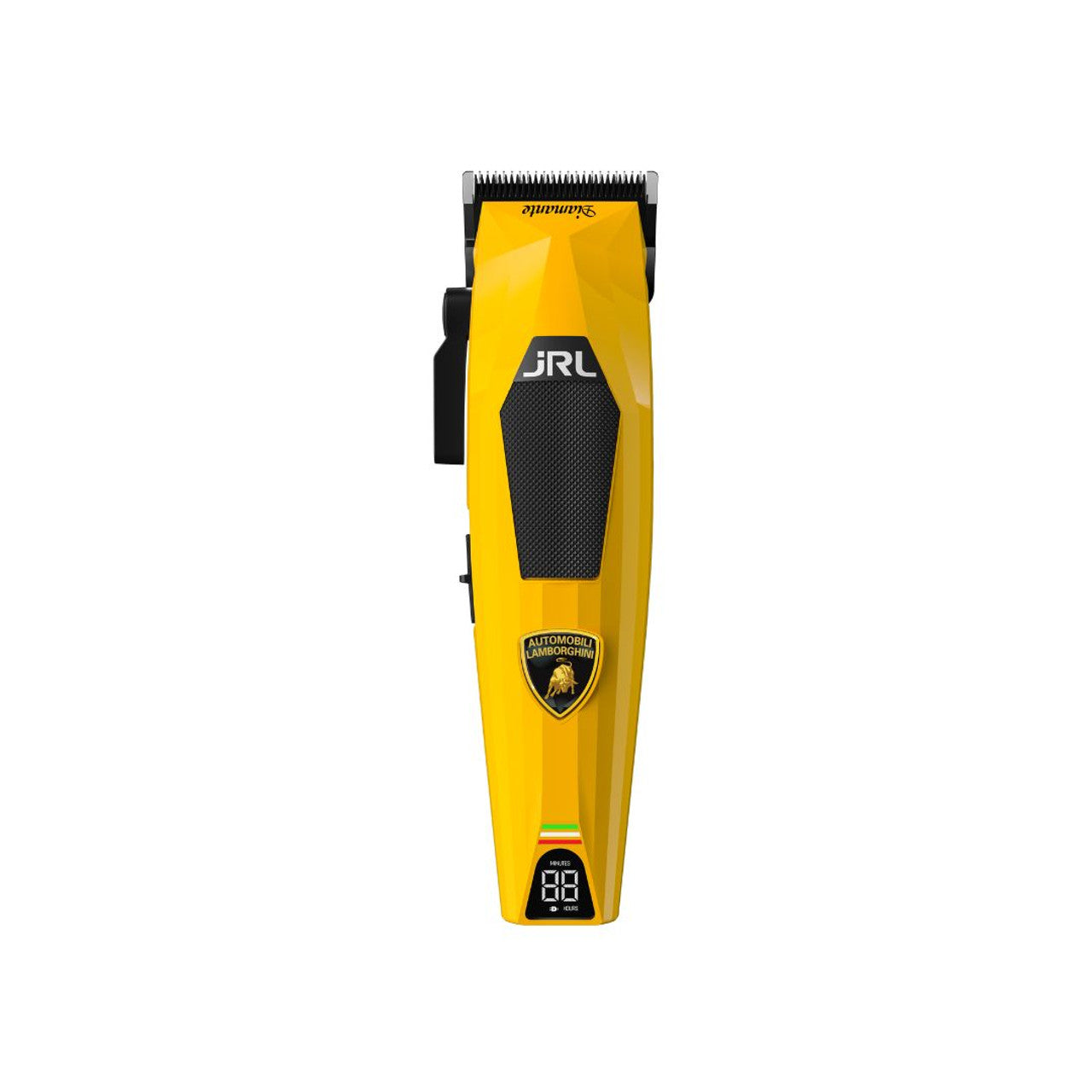 JRL x Lamborghini Diamante Clipper & Trimmer Duo | Yellow + JRL Neck Strips - 5 Pack - BLACK
