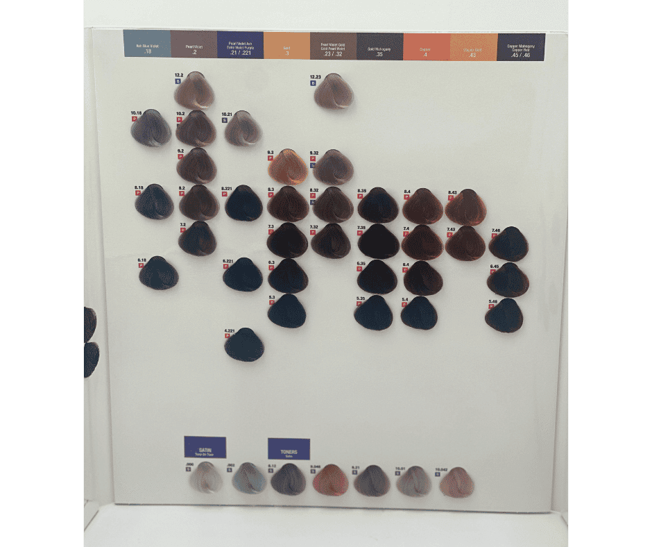 Affinage Colour Chart NEW