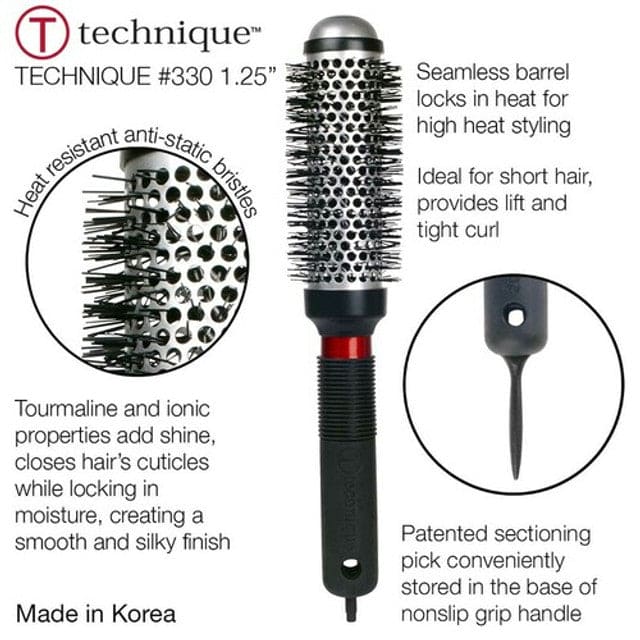 Cricket Technique thermal Brush #330 Medium 49mm Diam