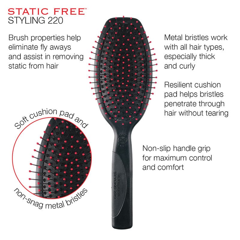 Cricket Static Free sf-220 Brush Cushion 220 Styling