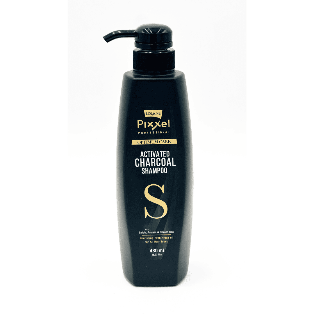 Lolane Activated Charcoal Shampoo 480ml - HairBeautyInk