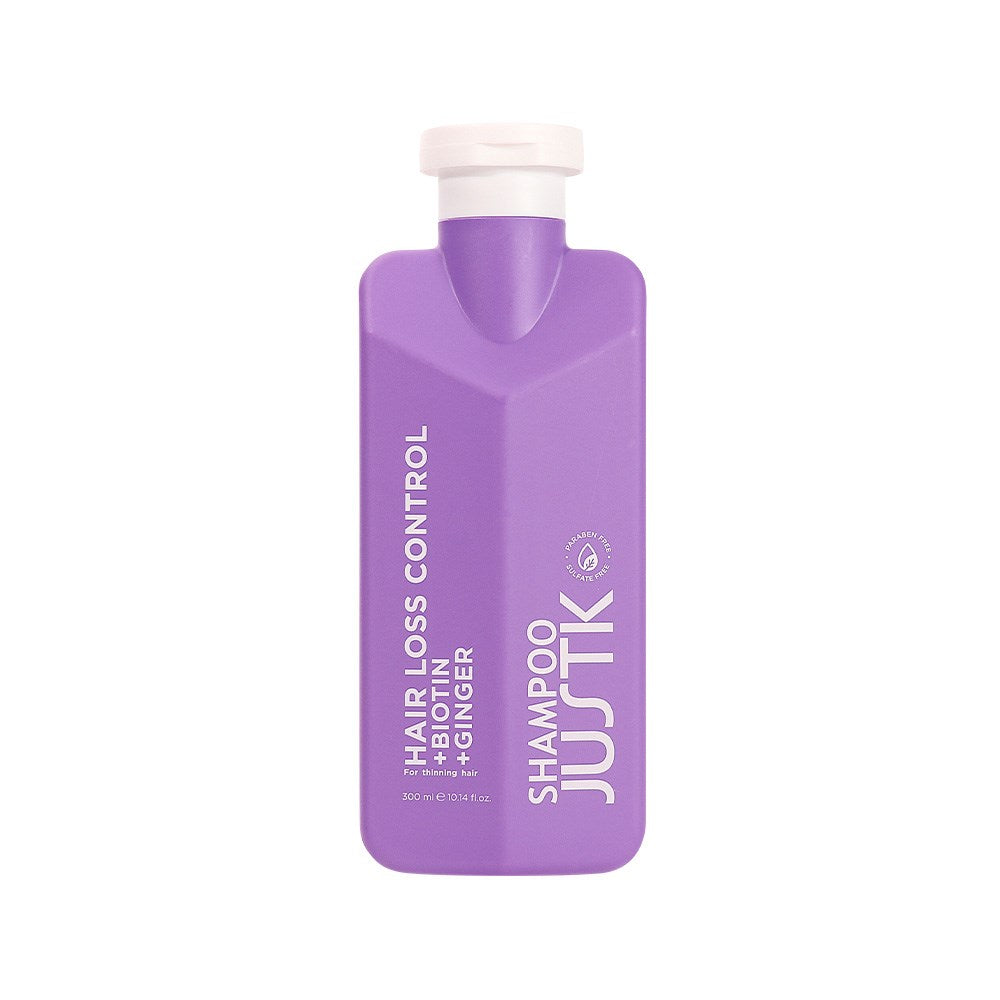 JustK Biotin & Ginger Thinning Hair Loss Control Shampoo - 300ml