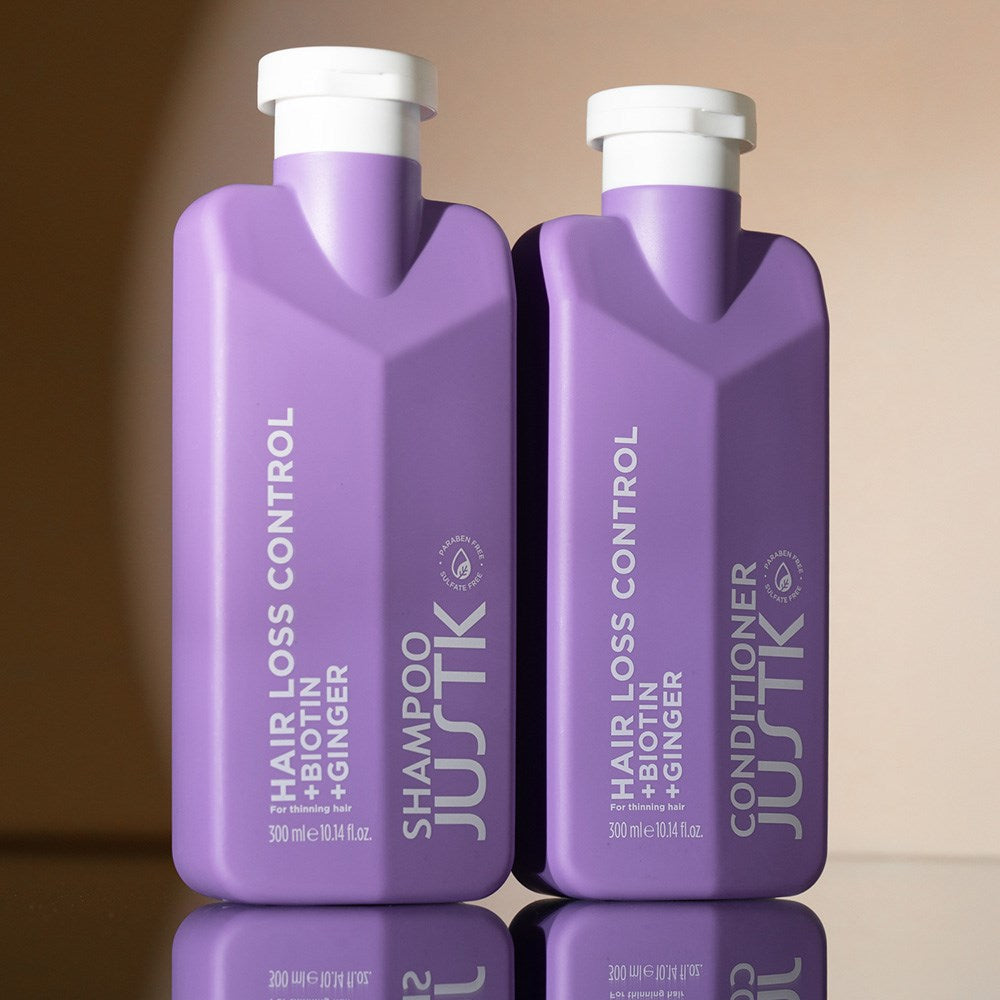 JustK Biotin & Ginger Thinning Hair Loss Control Conditioner - 300ml