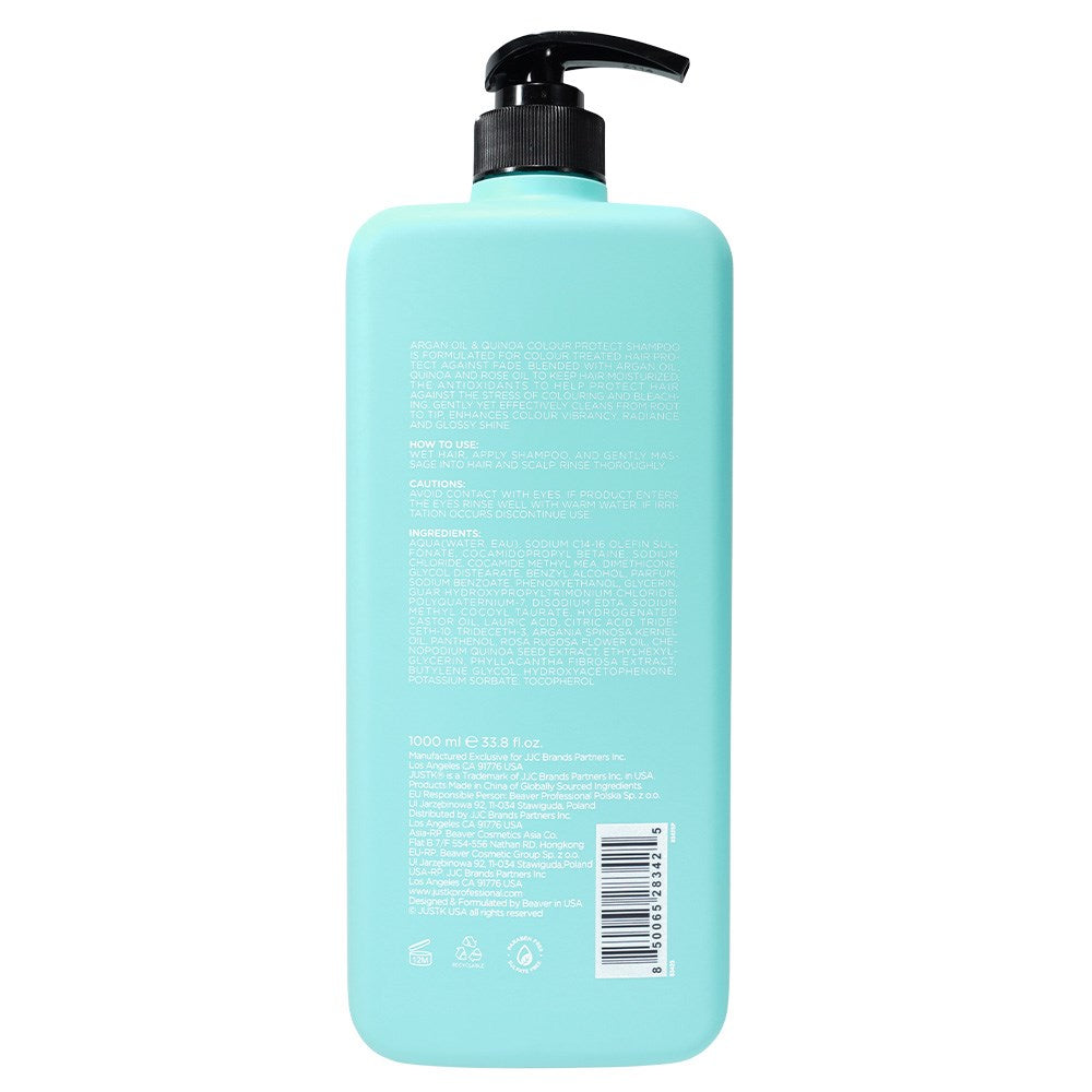 JustK Argan Oil & Quinoa Colour Protect Shampoo - 1L