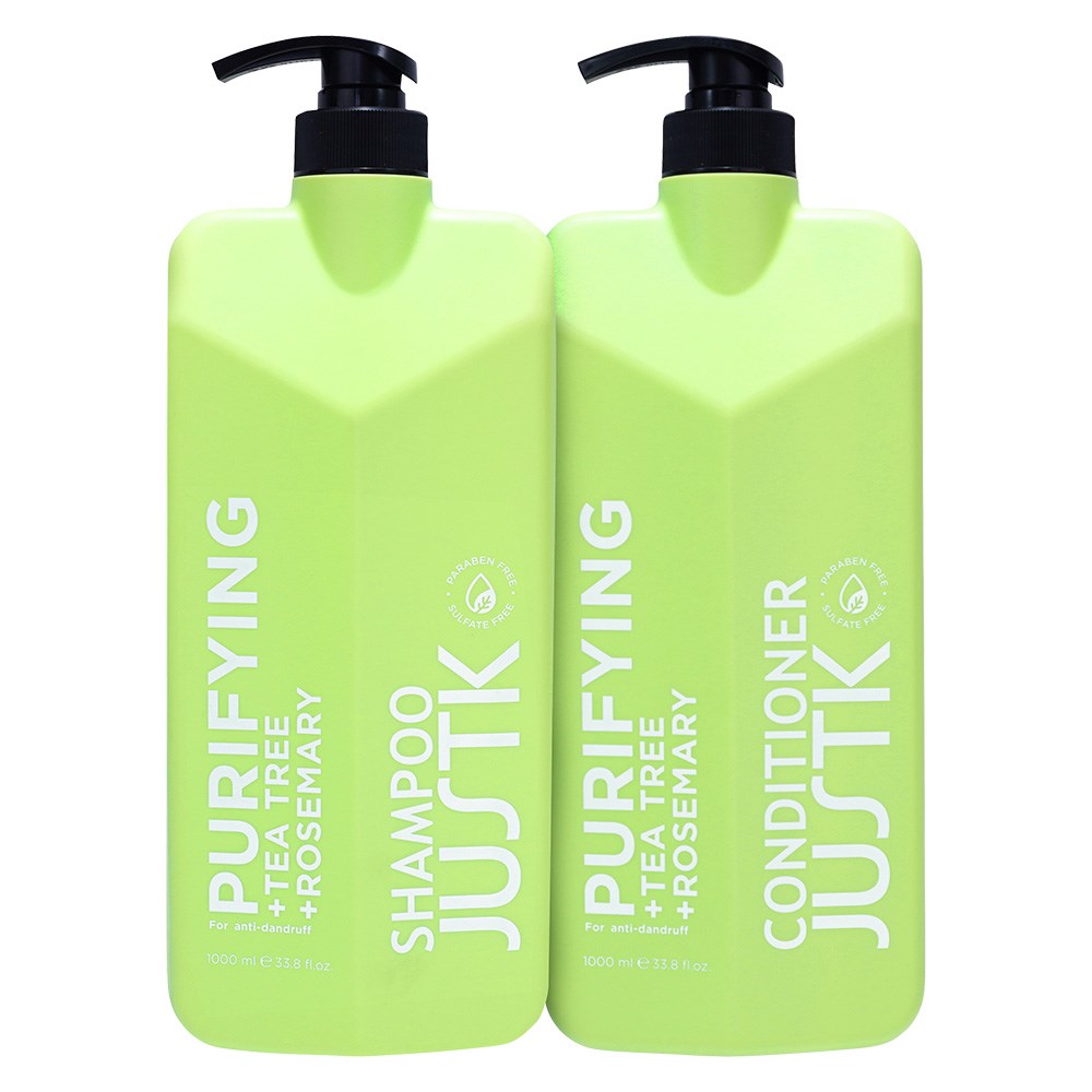 JustK Tea Tree & Rosemary Purifying Anti Dandruff Conditioner - 1L