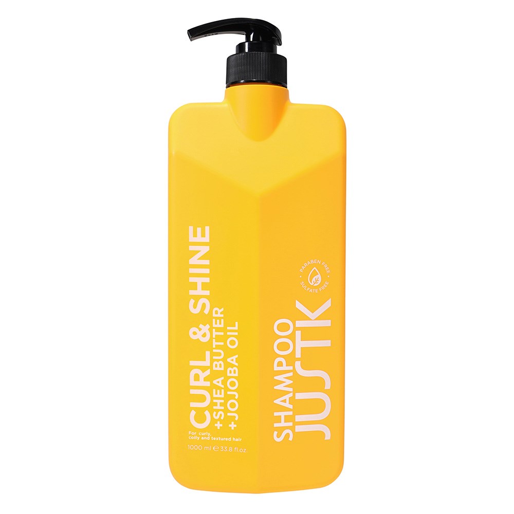 JustK Shea Butter & Jojoba Oil Curl & Shine Shampoo - 1L