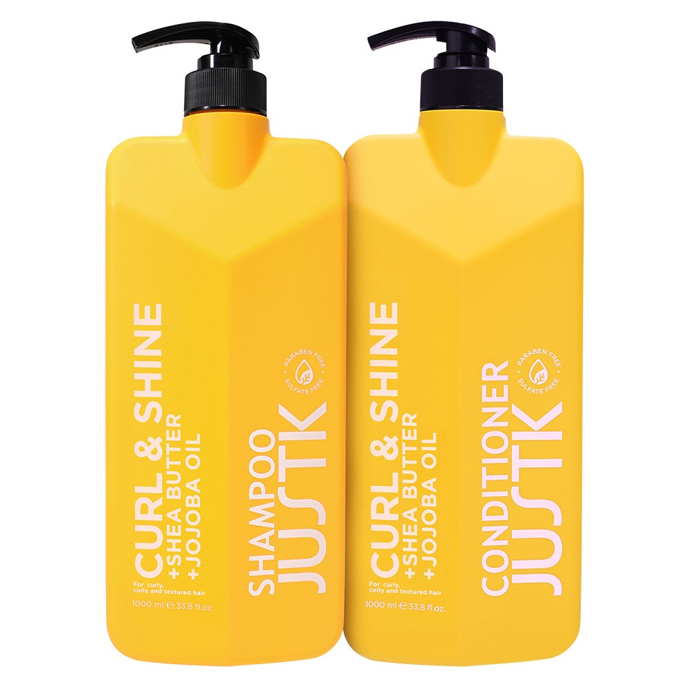 JustK Shea Butter & Jojoba Oil Curl & Shine Conditioner - 1L