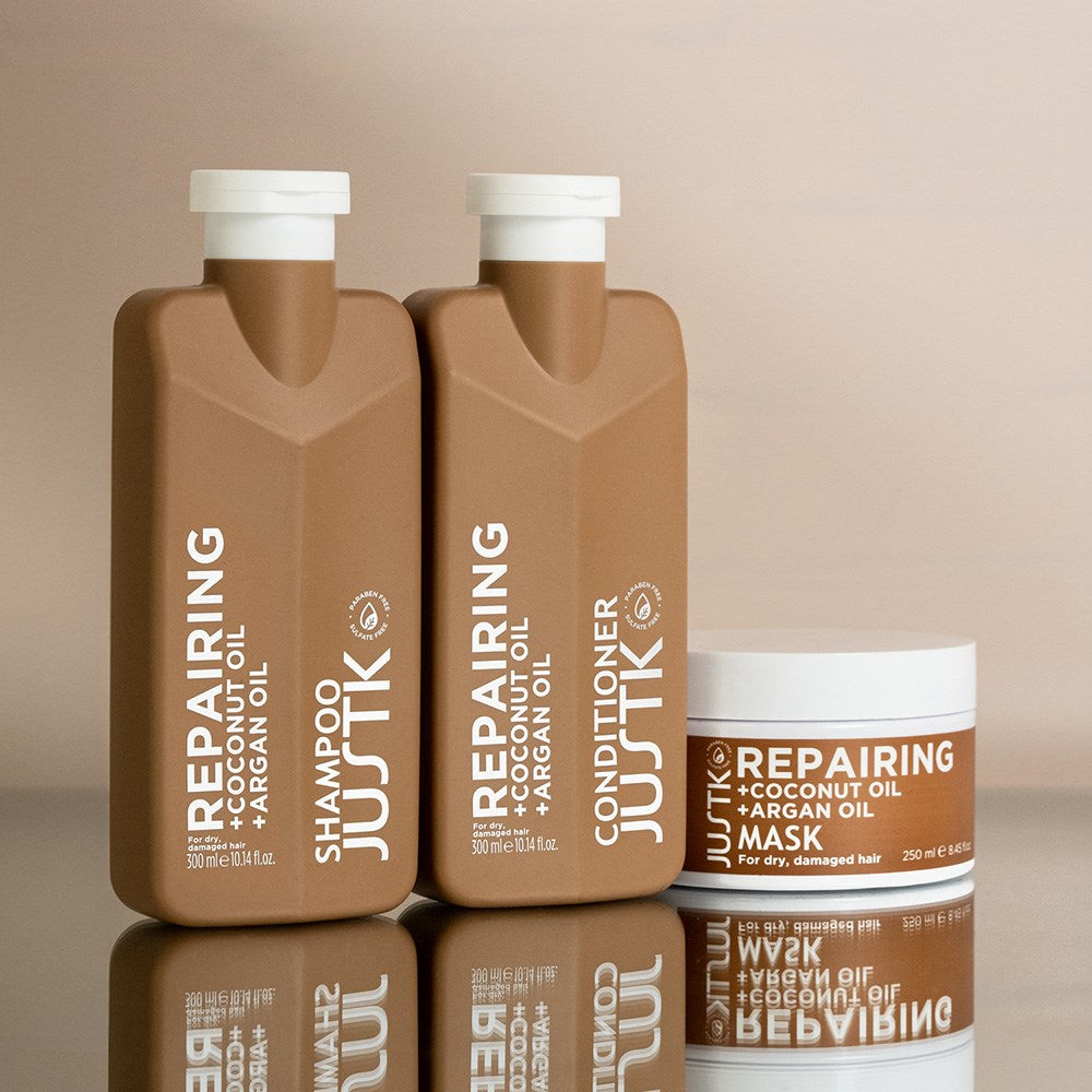 JustK Argan Oil & Coconut Repairing Damaged Hair Mask - 250ml