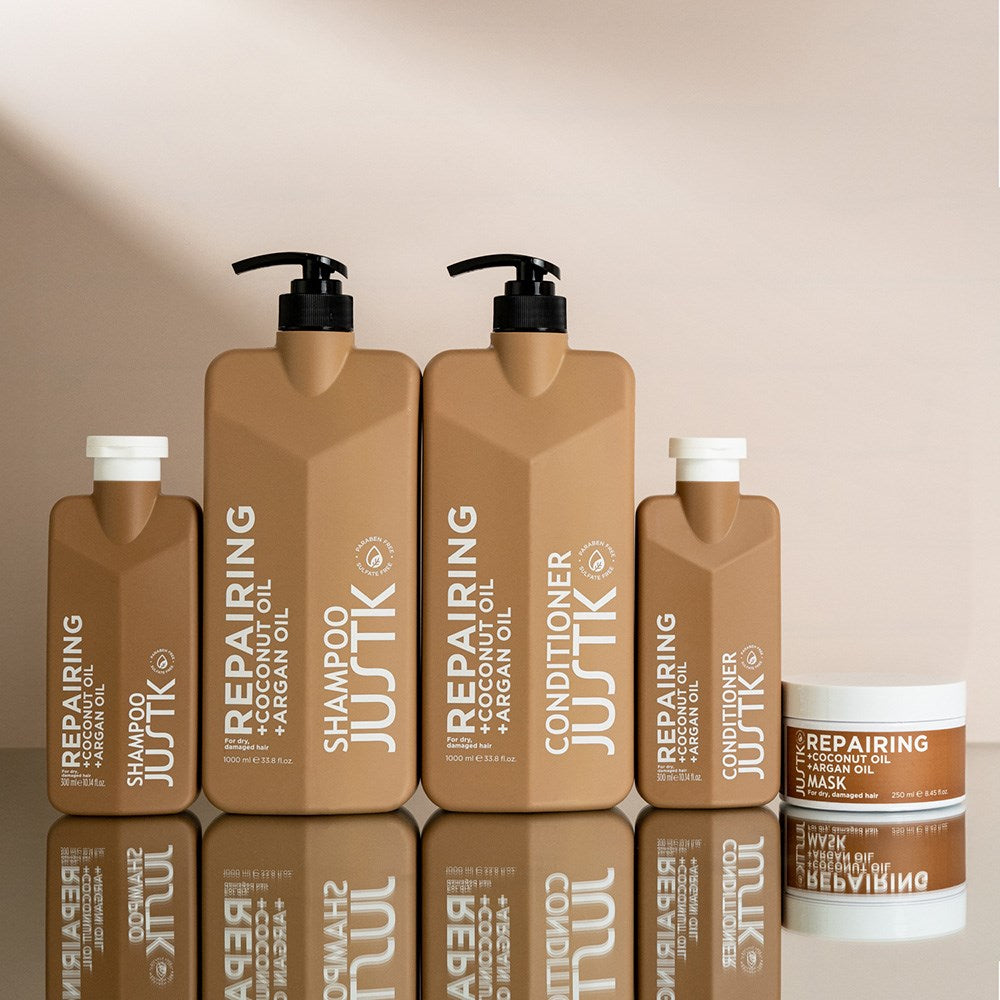JustK Argan Oil & Coconut Repairing Damaged Hair Mask - 250ml