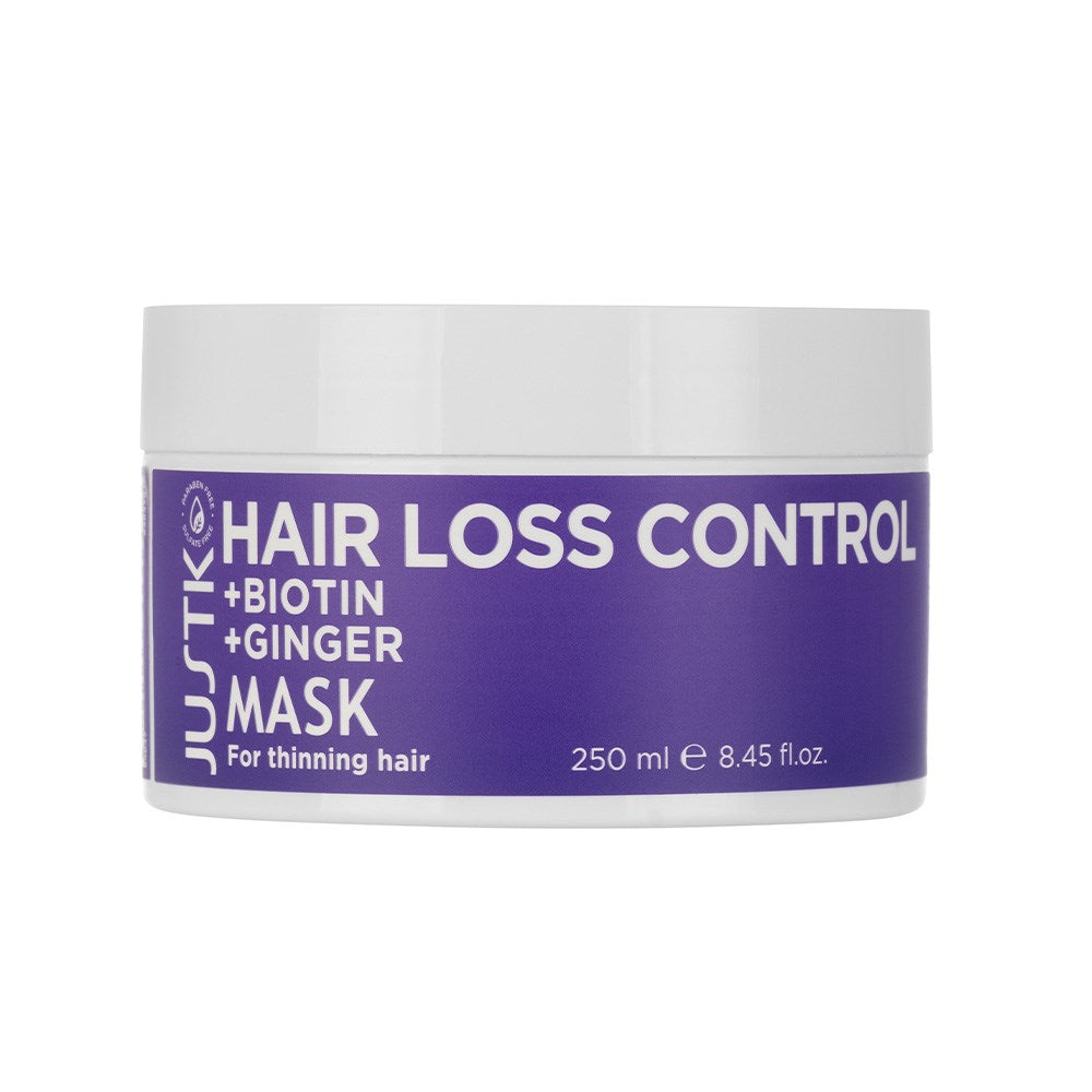 JustK Biotin & Ginger Thinning Hair Loss Control Mask - 250ml