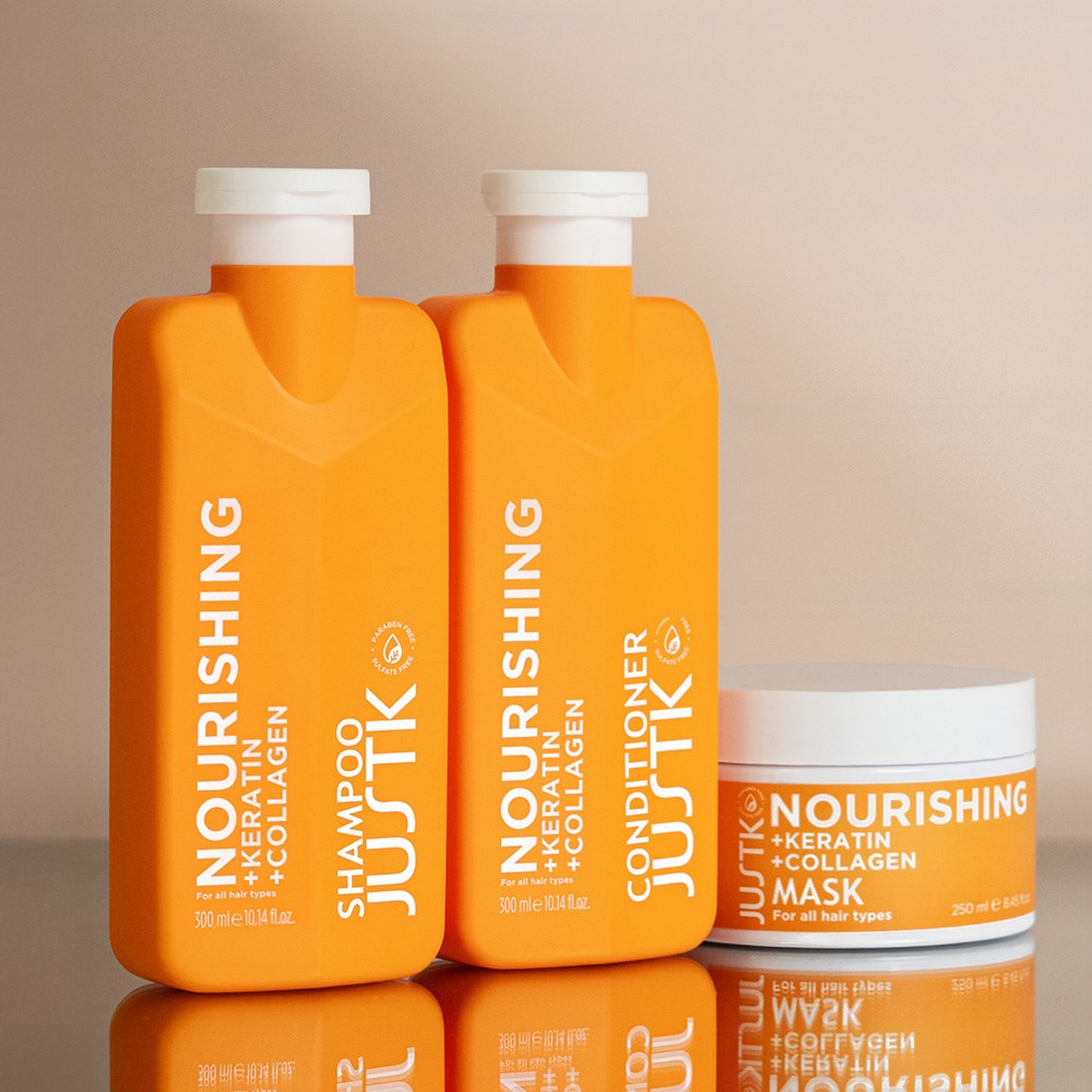 JustK Keratin & Collagen Nourishing Mask - 250ml