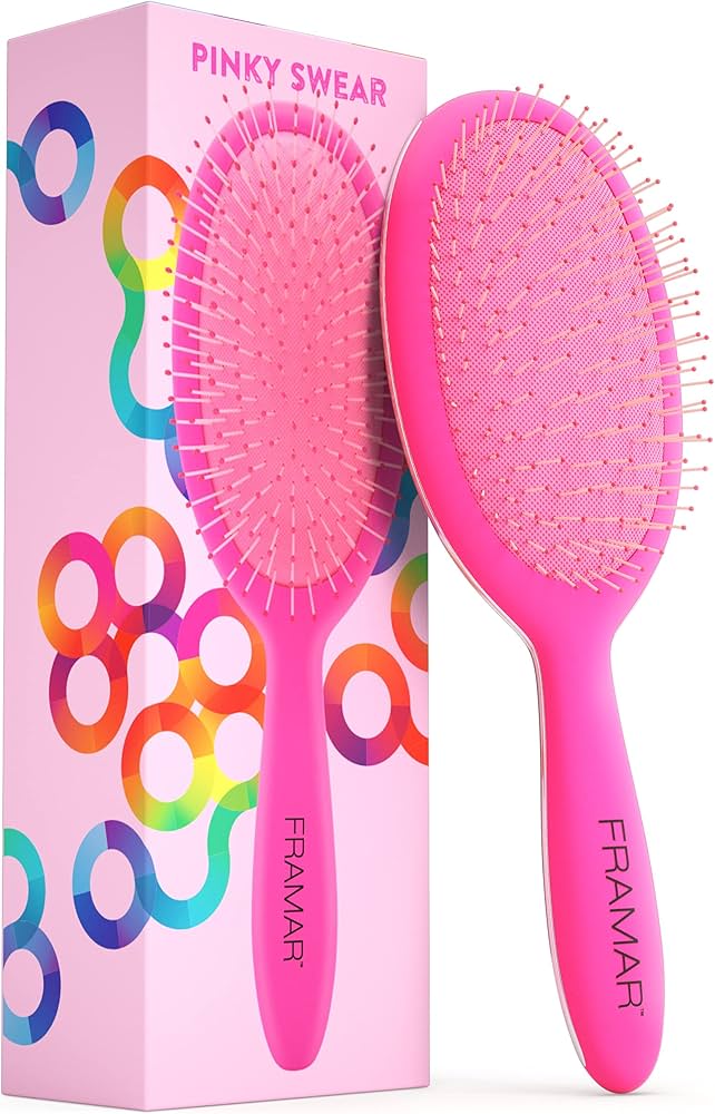 FRAMAR DETANGLER BRUSH PINK