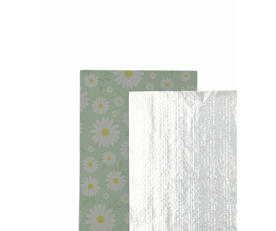 Boo Boo Foil Pop Up Sage- 500 sheets Embossed!