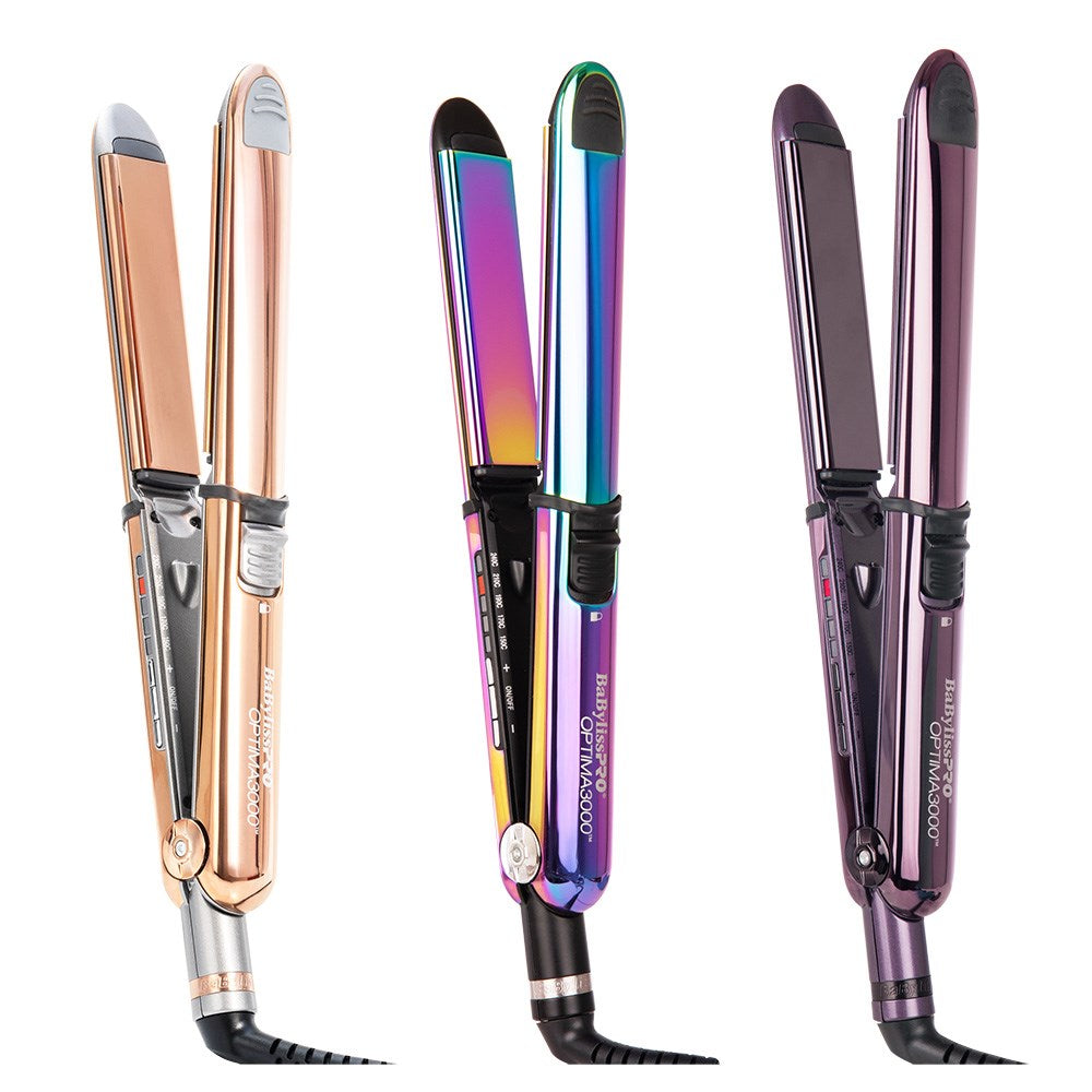 BaBylissPRO Nano Titanium Optima 3000 Hair Straightener Nightfall