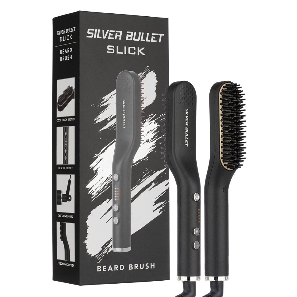Silver Bullet Slick Beard Straightening Brush