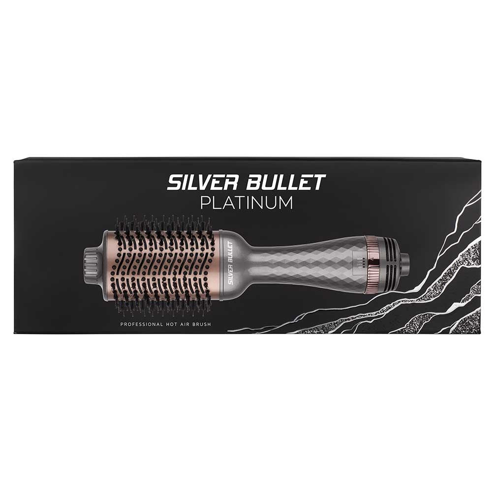 Silver Bullet Platinum Oval Large Hot Air Brush 73mm
