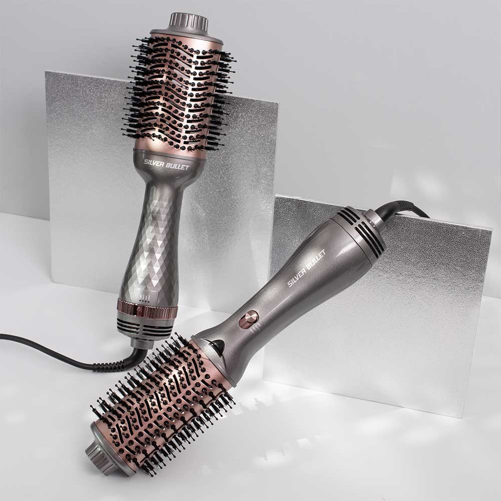 Silver Bullet Platinum Oval Large Hot Air Brush 73mm