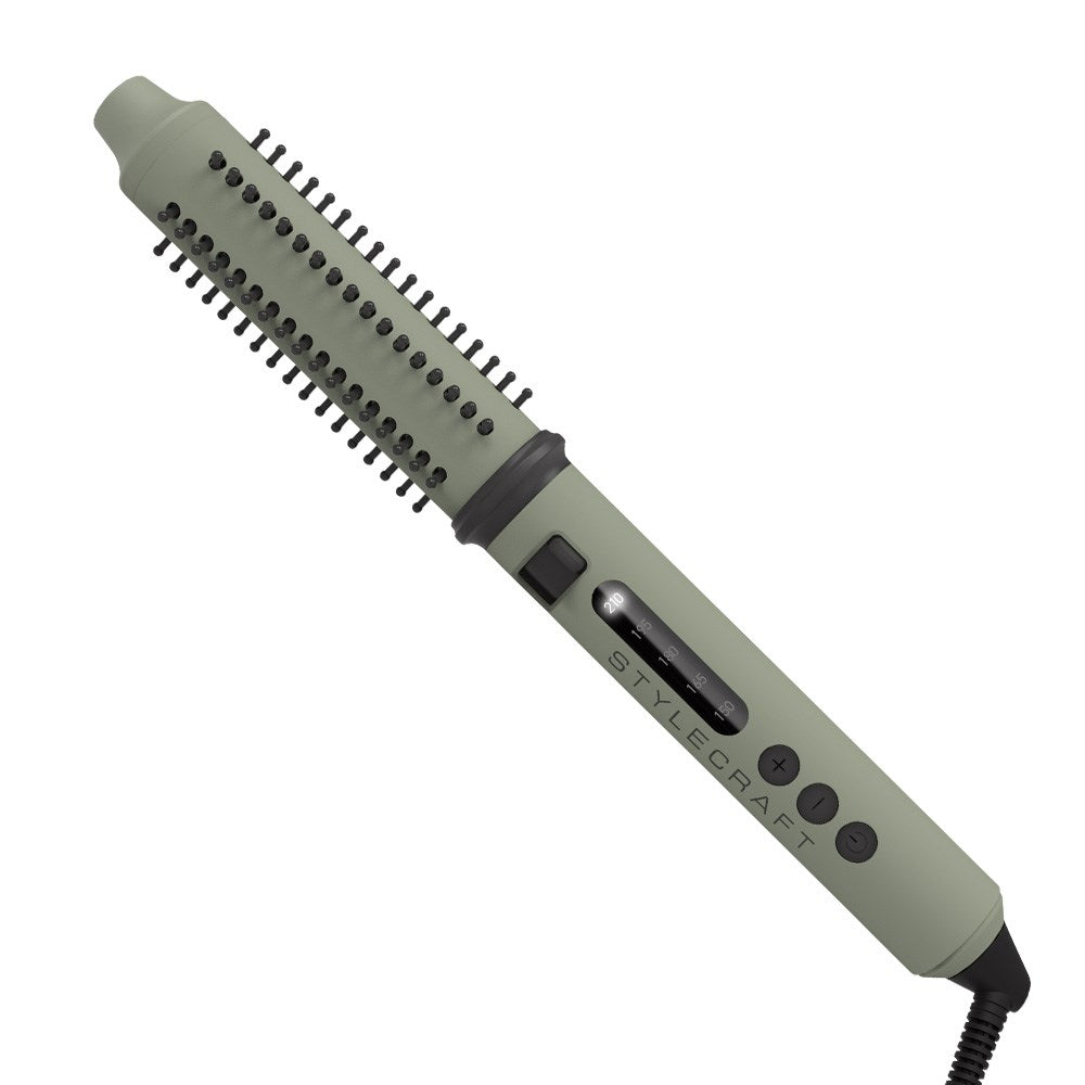 StyleCraft by Silver Bullet Sage Retractable Hot Brush and Curling Iron