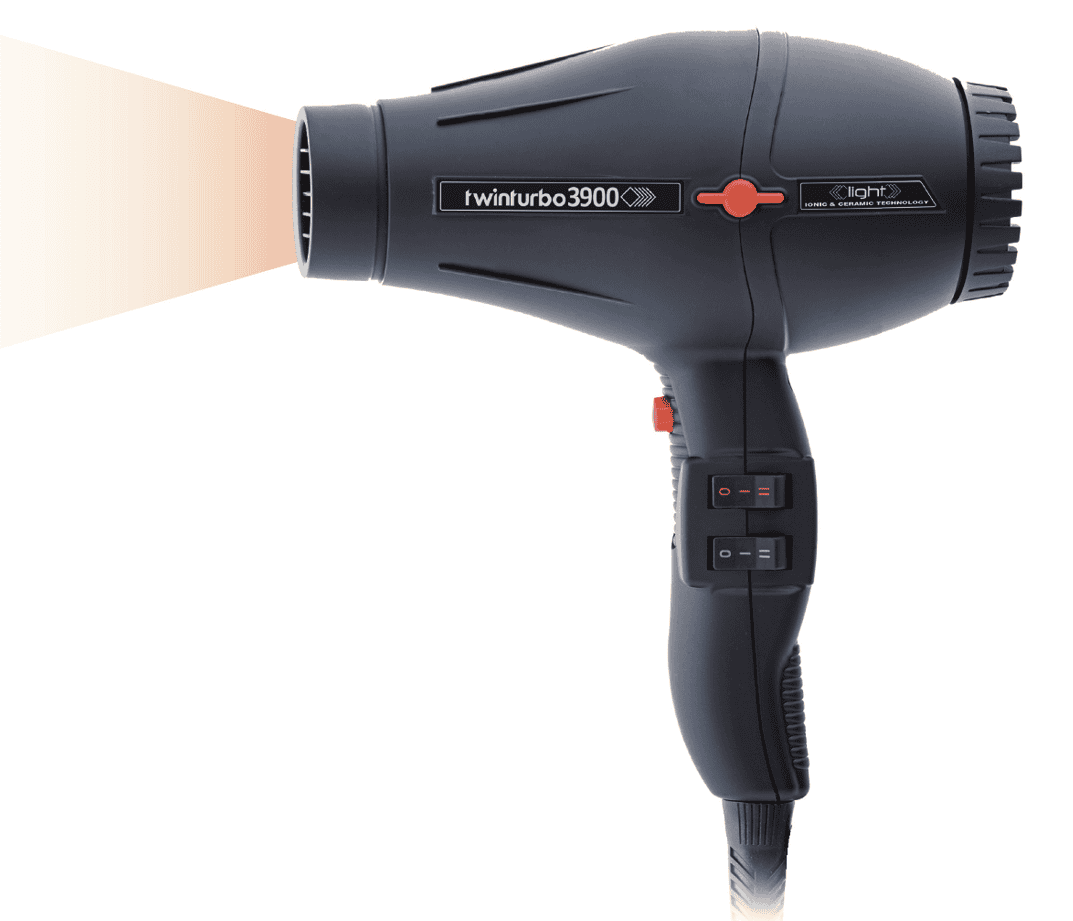 Twin Turbo 3900 Ionic Hairdryer Black