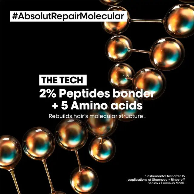 L'Oreal Absolut Repair Molecular Shampoo 300ml
