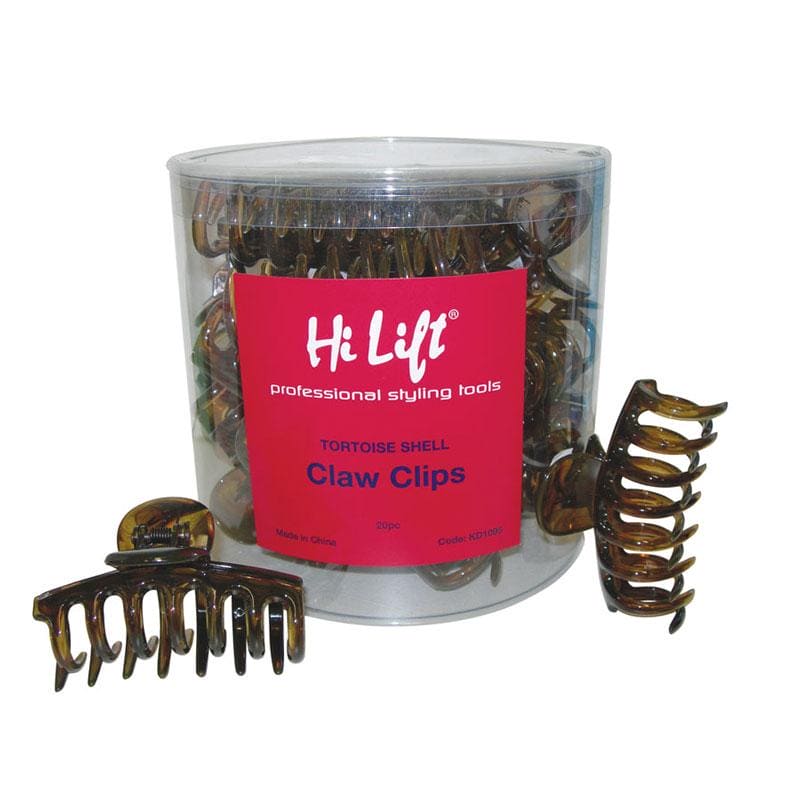 Turtle Shell Clips Tortoise Shell Claw Clips 20 Piece Tub