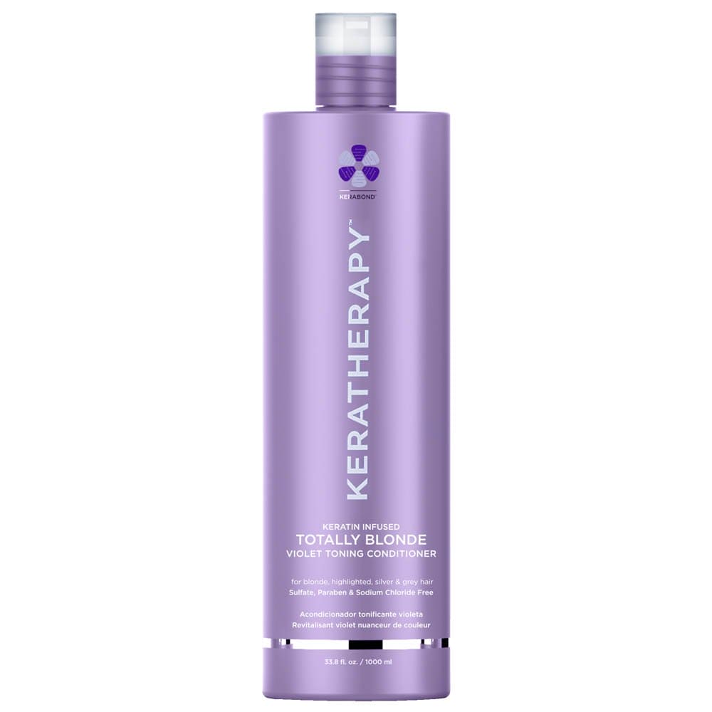 Keratherapy Totally Blonde Violet Toning Conditioner 1000ml