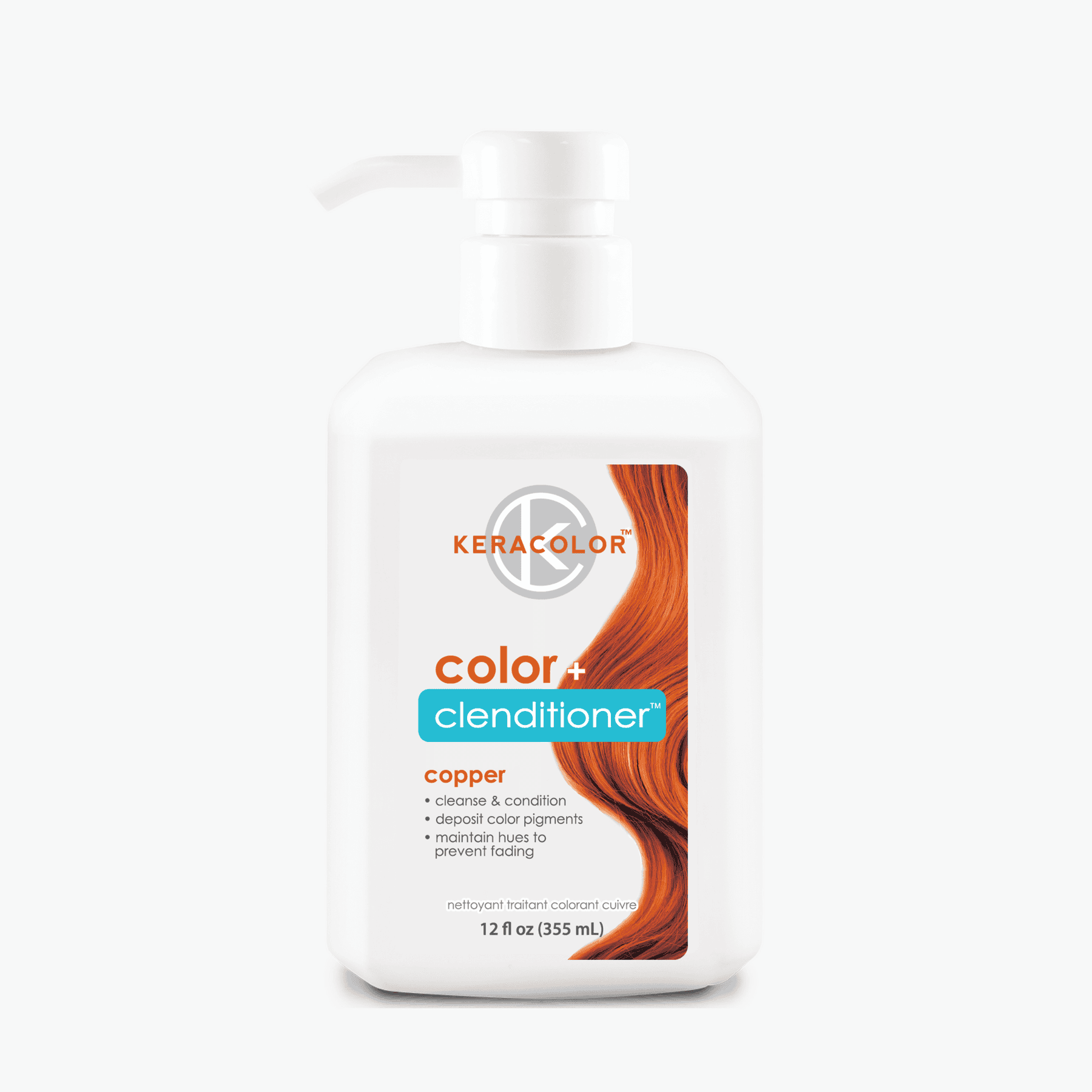 Keracolor Colour + Clenditioner Copper - 355ml