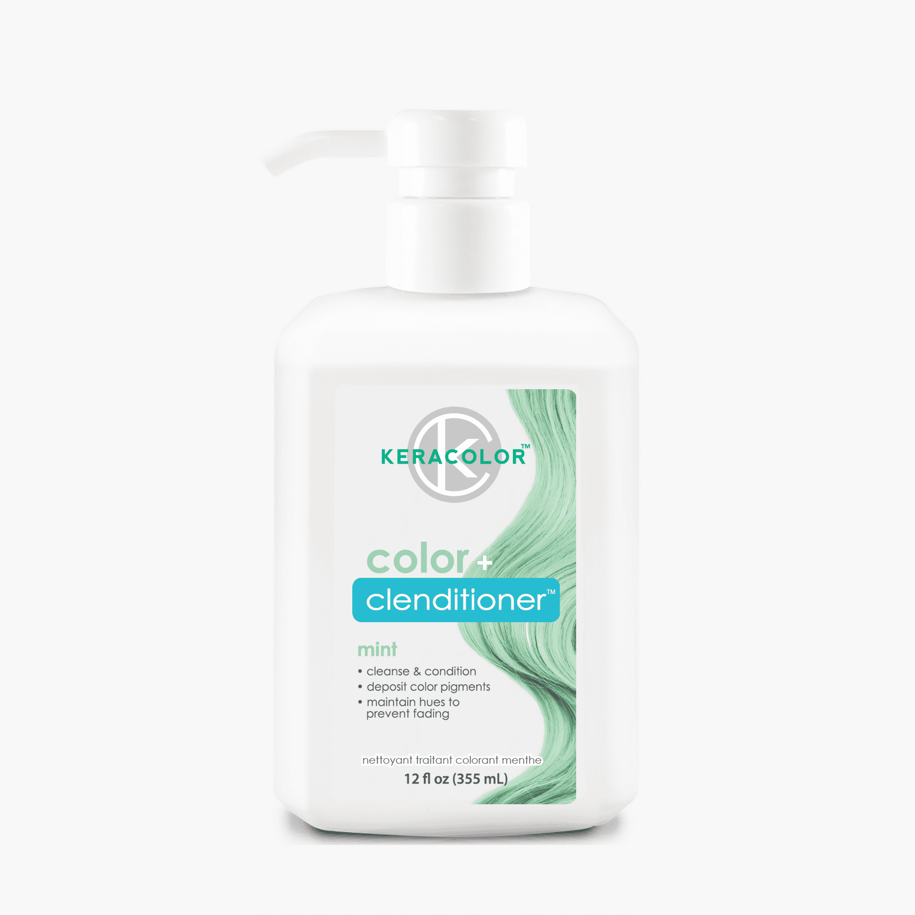 Keracolor Colour + Clenditioner Mint - 355ml