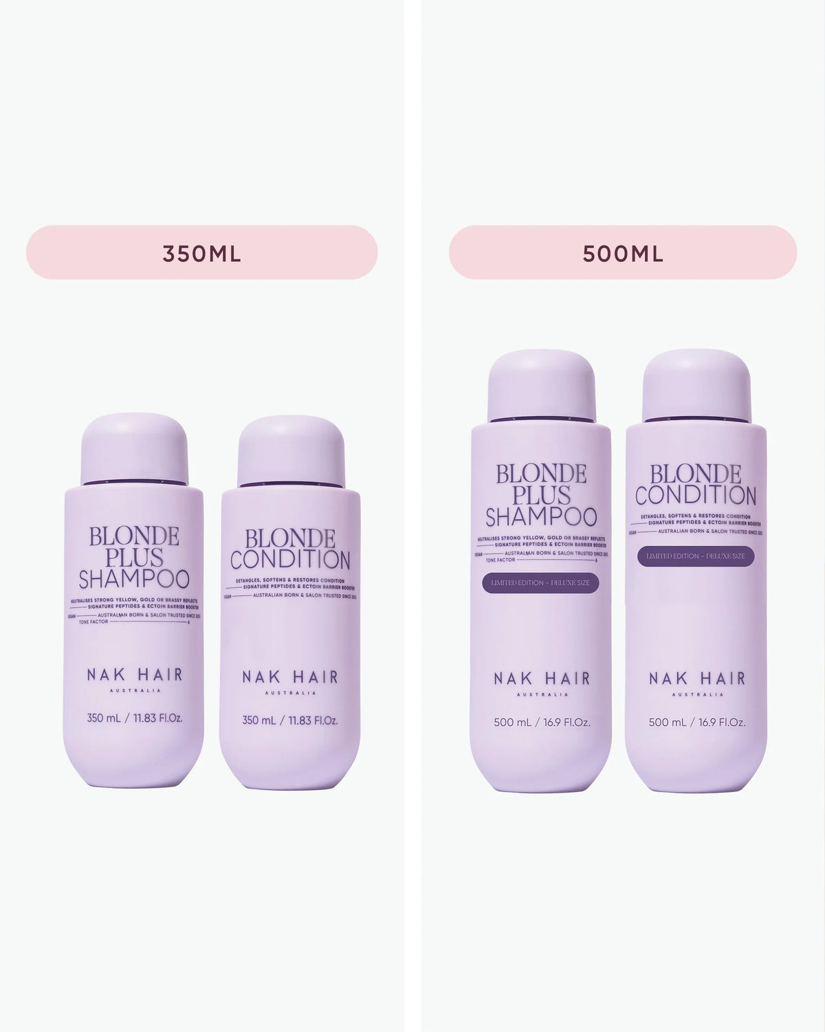Signature Blonde Plus Shampoo & Blonde Conditioner 500ml