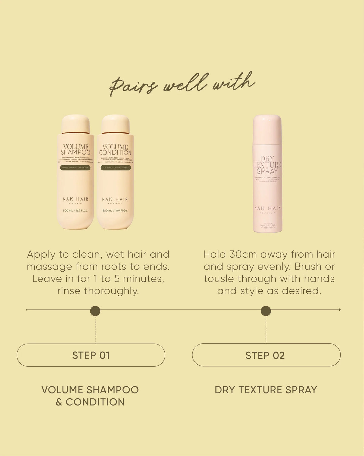 Signature Volume Shampoo & Conditioner 500ml