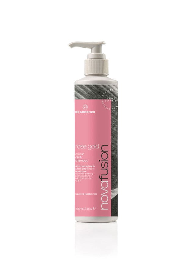 De Lorenzo Nova Fusion Intense Colour Care Shampoo - Ruby Red (200ml) - HairBeautyInk