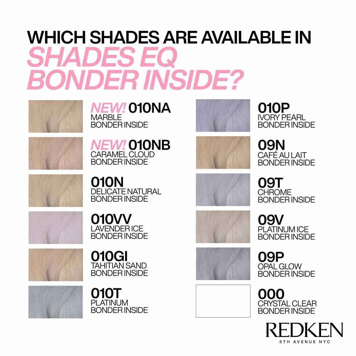 Redken® Shades EQ OPAL GLOW 09P Bonder inside