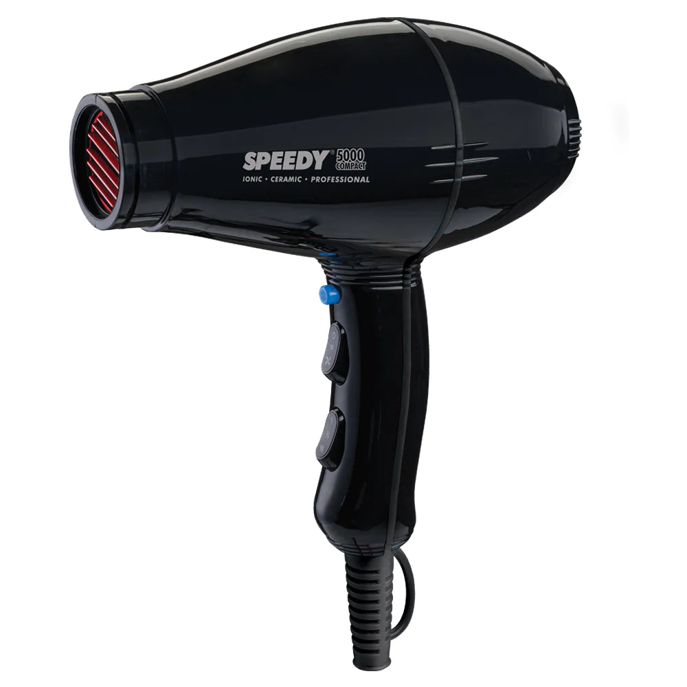 Speedy Compact Dryer 5000- BLACK with free 3 Adam professional roller brushes!