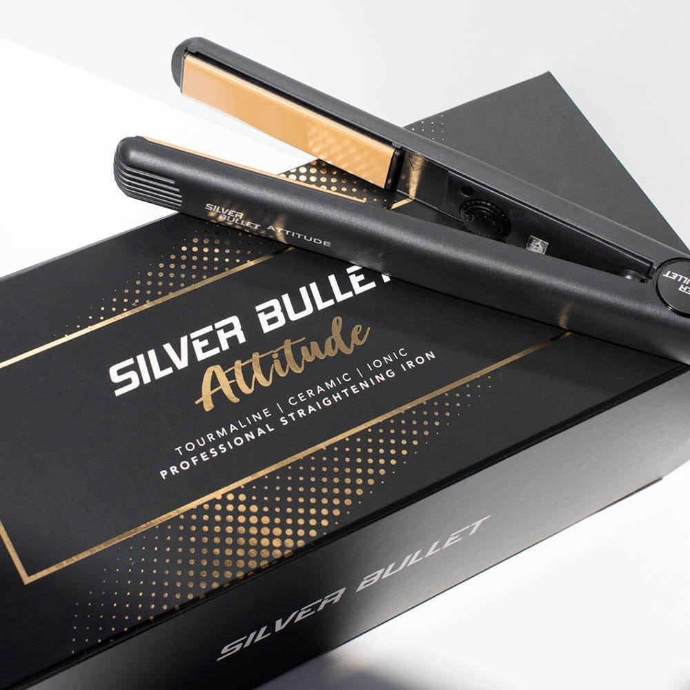 SILVER BULLET ATTITUDE HAIR STRAIGHTENER pink