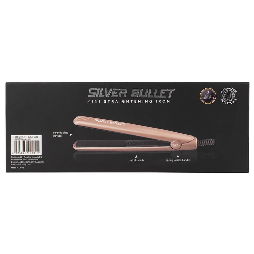 SILVER BULLET MINI HAIR STRAIGHTENER