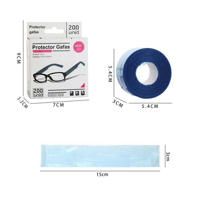 Protective Eyeglass sleeves - Protect your Glasses from Stains 200 pk